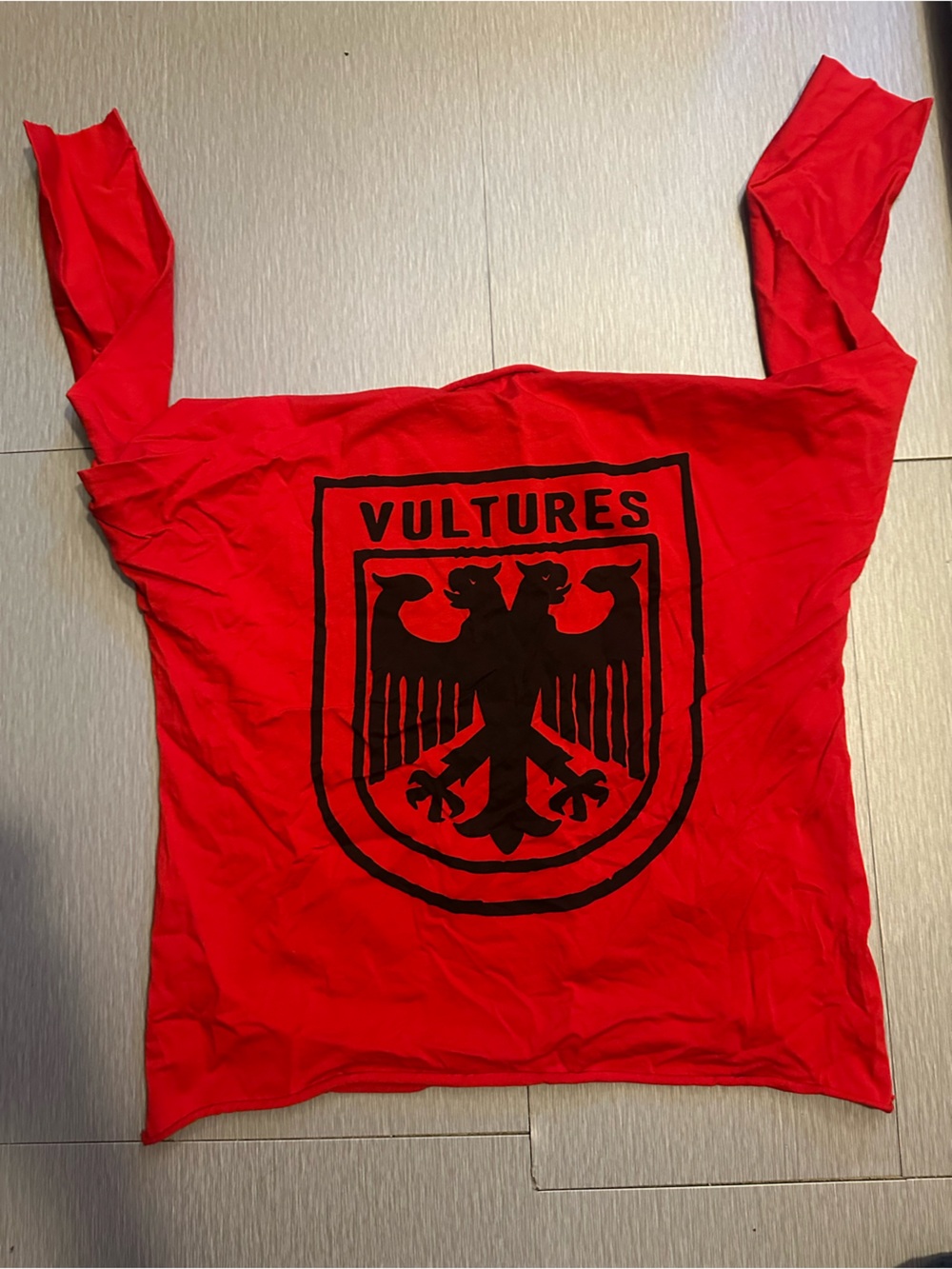 Yeezy Vultures Red Long Sleeve Shirt